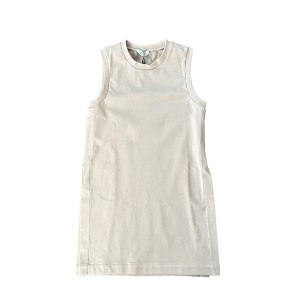 ESSE STUDIOS Split Tank Top Tunic US 8 /AU 12 Longline  Layering Minimalist NWT - Picture 2 of 10